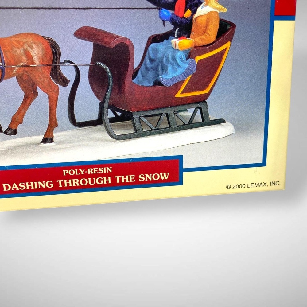Lemax Urgent Delivery 2005 Christmas Dashing Through Snow 2000 Vintage - Picture 7 of 9
